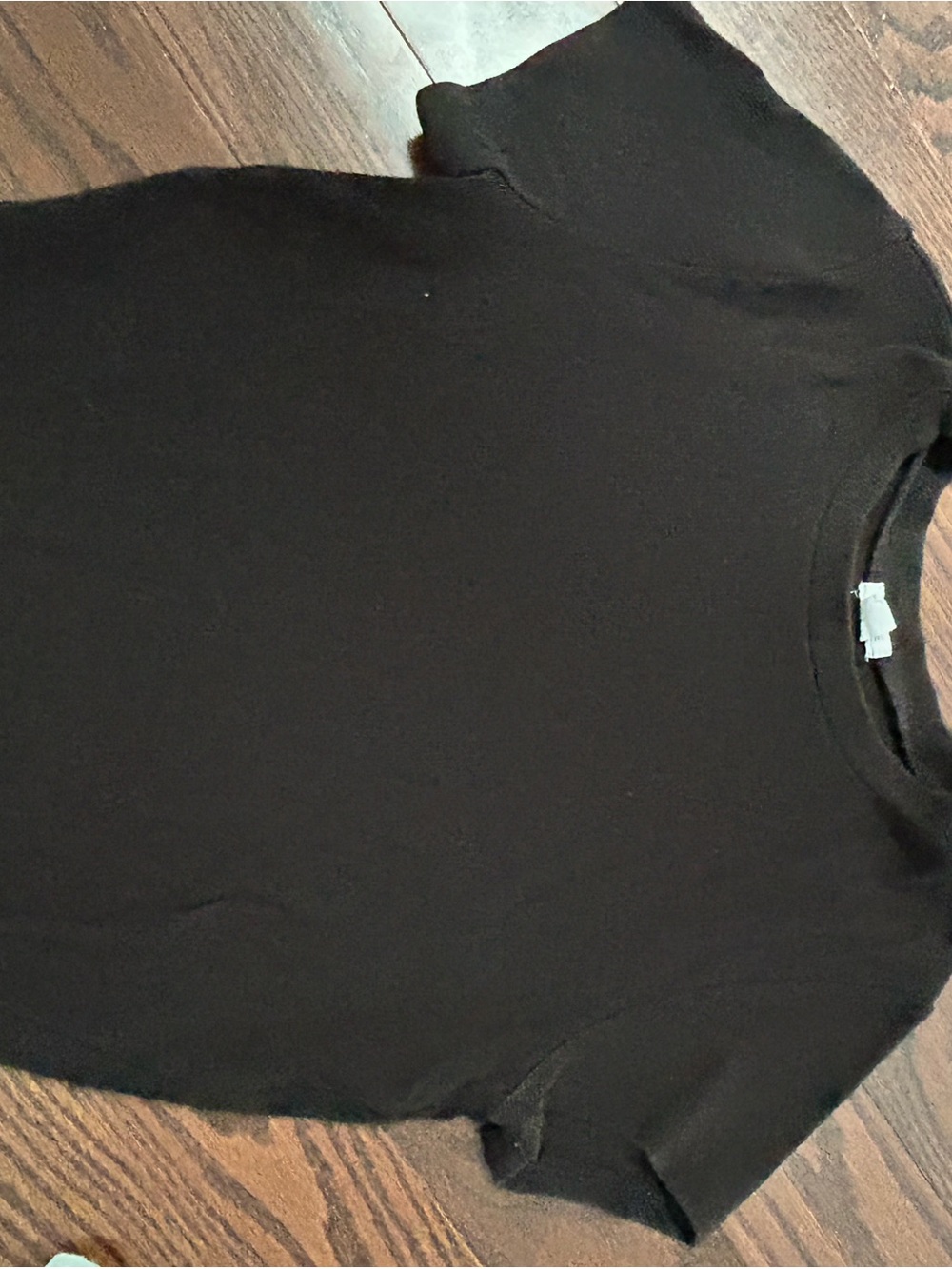 Garage Black Short-Sleeve Crewneck Tee